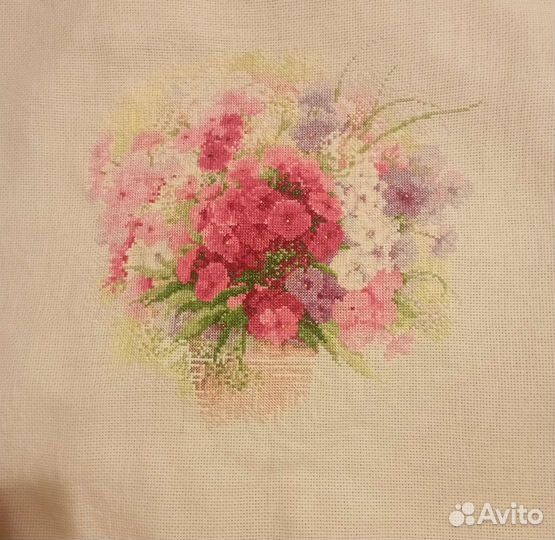 Картина вышитая крестом готовые работы в асс