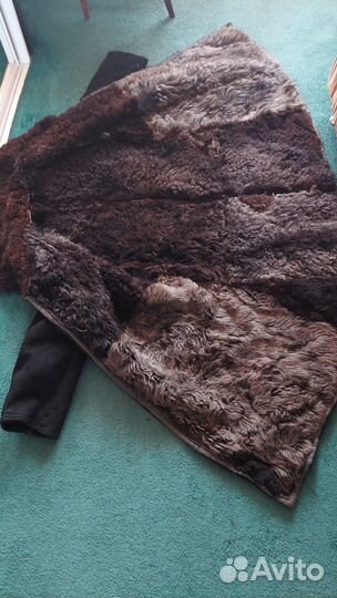 Тулуп из овчины СССР, р.56, длинный