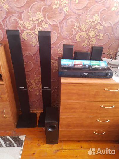 Домашний кинотеатр 5.1 panasonic