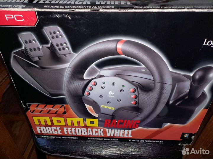Игровой руль logitech momo racing