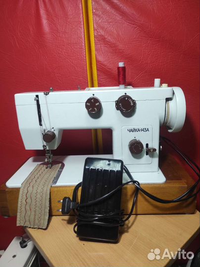 Швейная машина чайка 143 а 6476