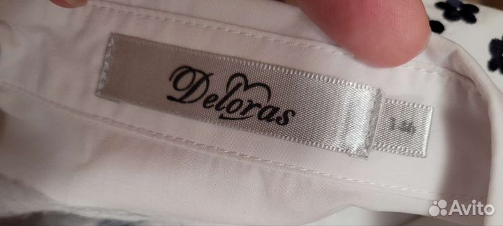 Блузка школьная deloras 146