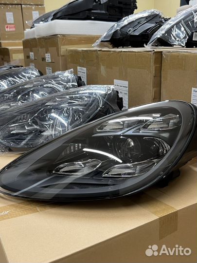 LED фары Порш Кайен 958, 2010 - 2014