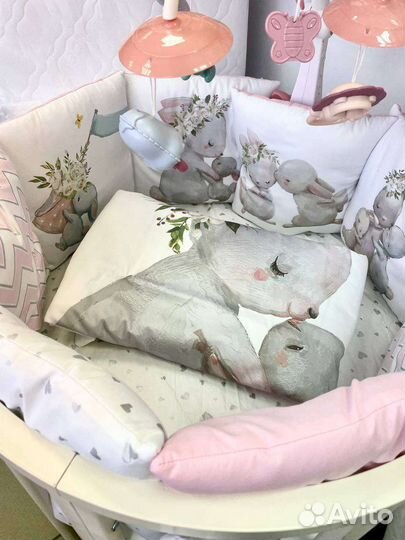 Бортики в кроватку