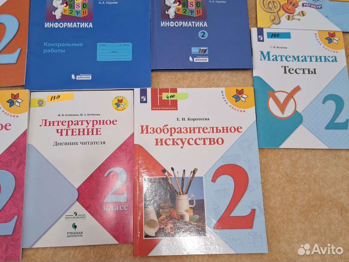 Учебные материалы 2 класс Школа России