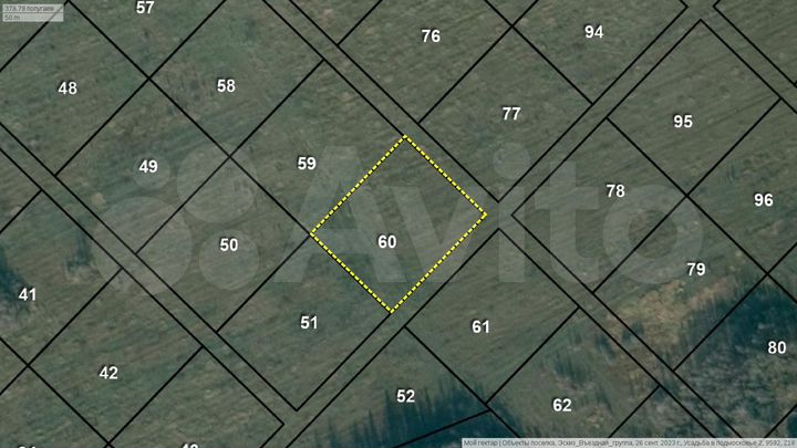 Участок 1,08 га (СНТ, ДНП)