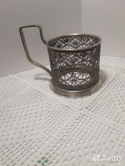 Подстаканники СССР скань