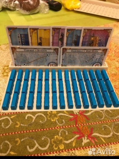 Ticket to Ride Билет на поезд подставка для игры