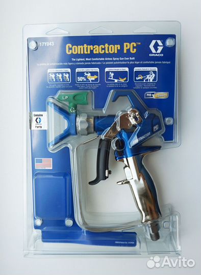 Безвоздушный пистолет Graco Contractor PC New