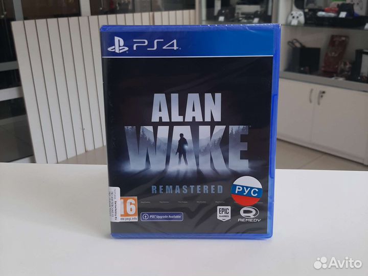 Alan Wake remastered (ps4, новый) рус. суб