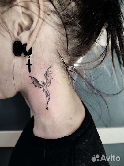 Художественная татуировка. Мини-тату. Перекрытие