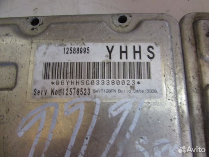 Блок управления двигателем Cadillac SRX 2003 -2009