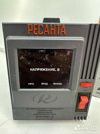 Стабилизатор напряжения recahta ACH-500/1-ц