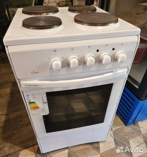 Плита электрическая Flama AE14026-W (50-55см)