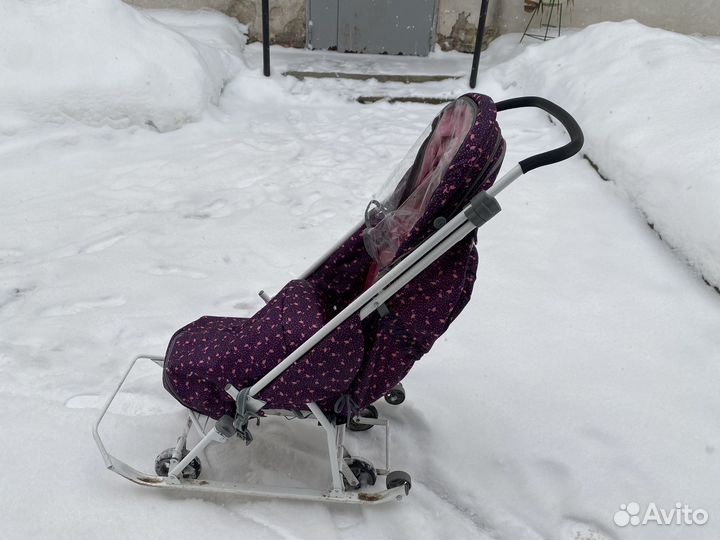 Коляска санки