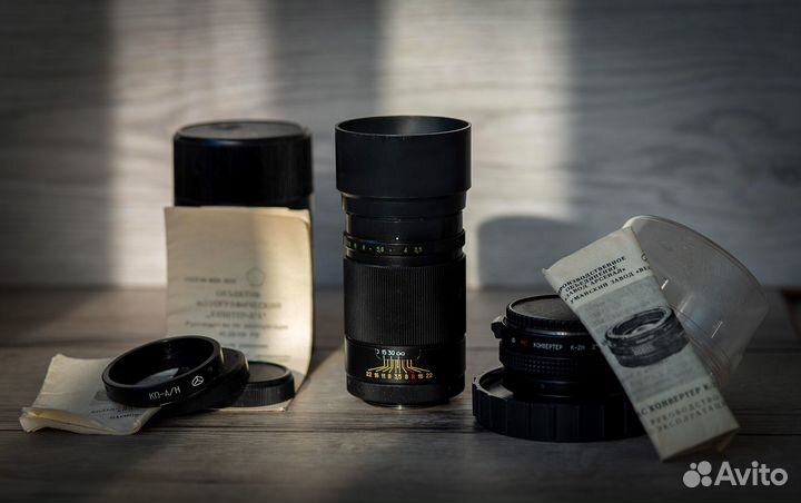 Юпитер 37а комплект-Nikon (Кп-А\Н+Конвертер К-2Н+)