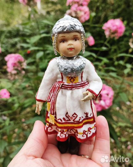 Ватная игрушка