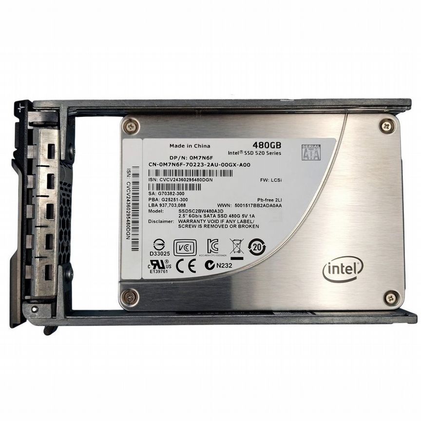 [M7N6F] Жесткий Диск Dell 480gb Sata3 2,5" Ssd M7n6f