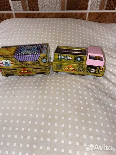 Игрушка агент СССР машинка металличекая