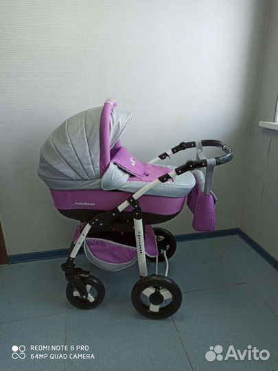 Коляска 3в1 Nuovo Bebe