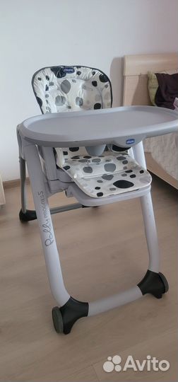 Стульчик для кормления chicco polly progress 5