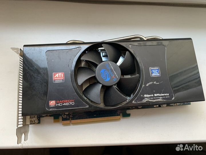 Видеокарта ati radeon hd4870 1gb
