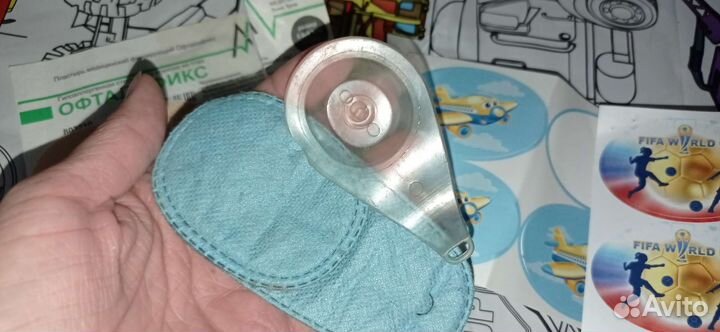 Оклюдер, офталофикс, наклейки на глаз