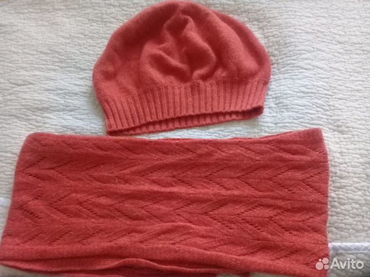 Набор шапка и шарфик