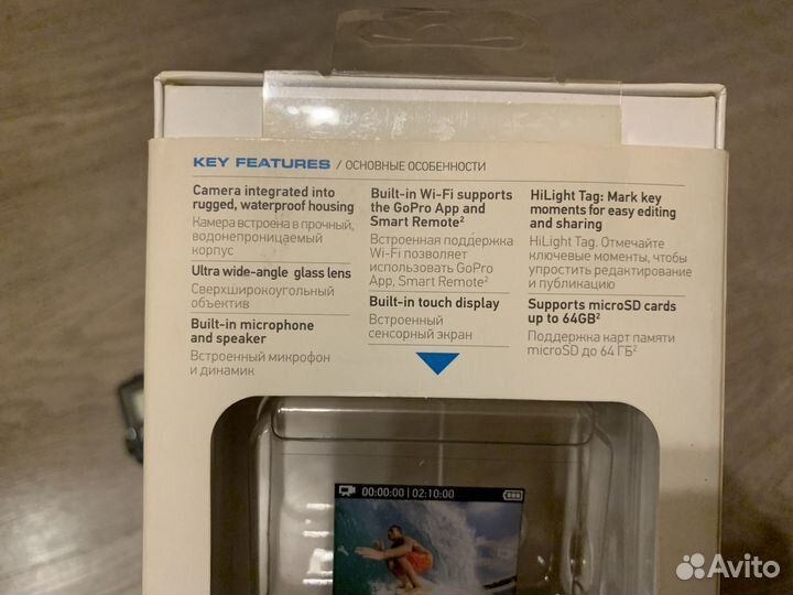 Экшн-камера GoPro Hero +