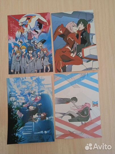 Разные наклейки аниме