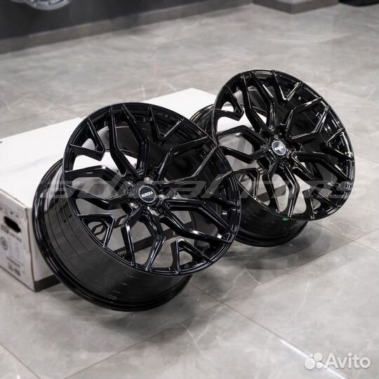 Aurora ART701 20x8.5 + 20x10 5x112 Gloss Black