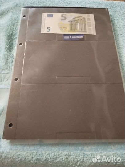 Листы для банкнот