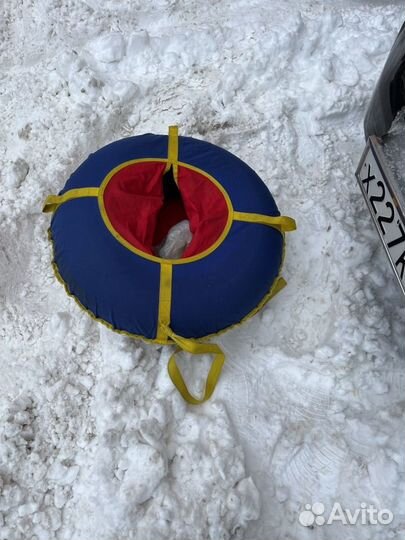 Тюбинг ватрушка 80 см бу