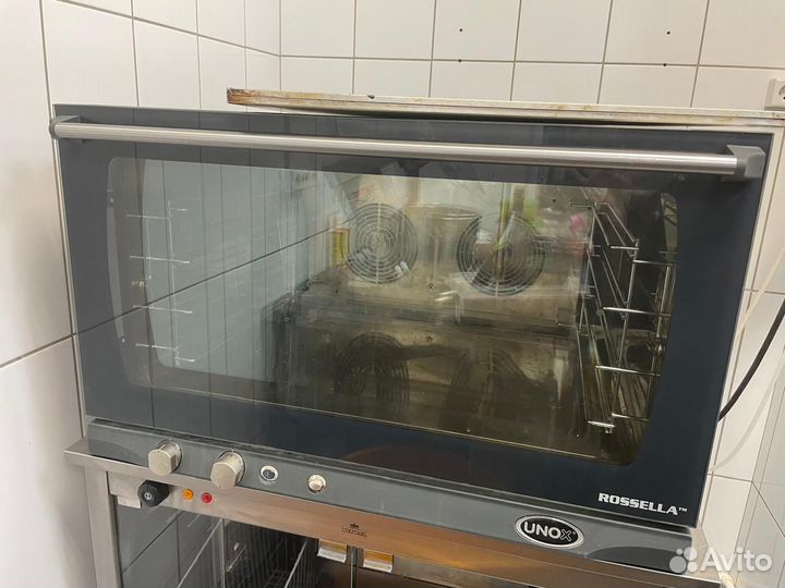 Конвекционная печь unox XFT193 и расстоечный шкаф