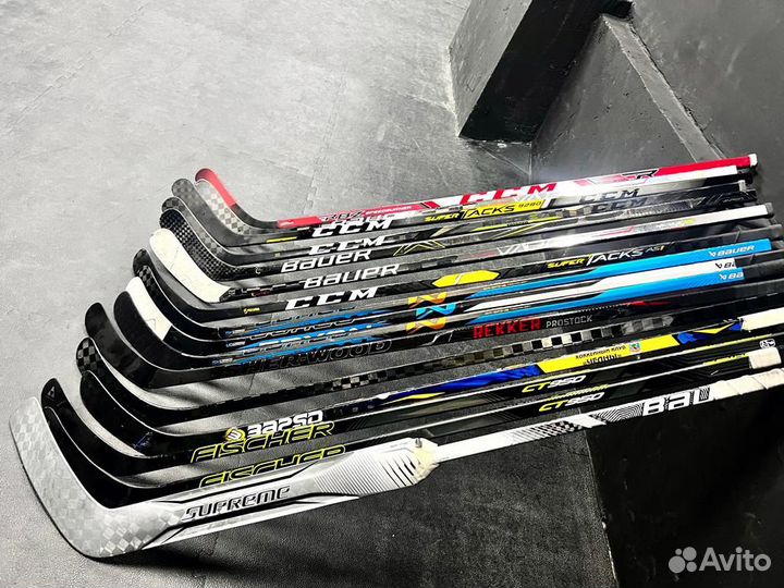 Клюшки хоккейные восстановленные