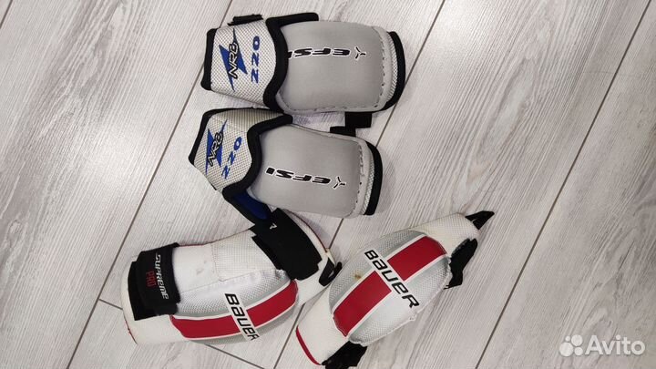 Налокотники хоккейные детские