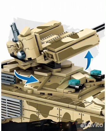 Конструктор sembo Российская военная техника 2в1