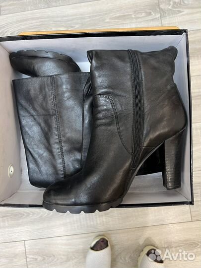 Сапоги женские натуральная кожа
