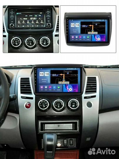 Штатная магнитола Pajero Sport/L200 8 ядер сим