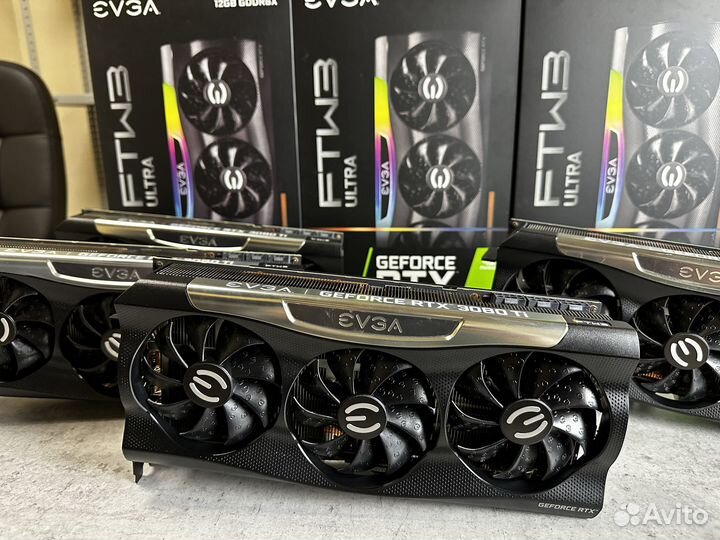 Видеокарта RTX 3080Ti evga FTW3 ulta 12GB гарантия