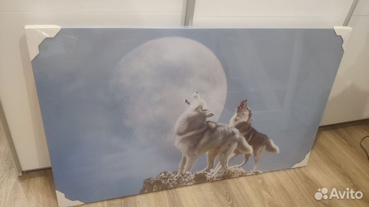 Картина двух волков