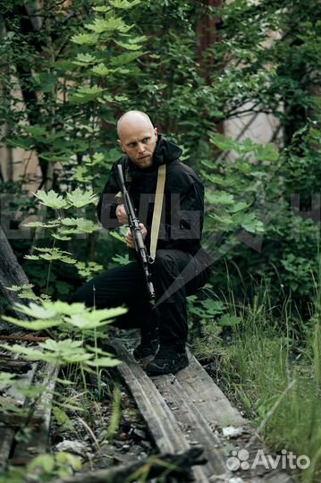 Костюм Горка 5, рип-стоп, чёрный