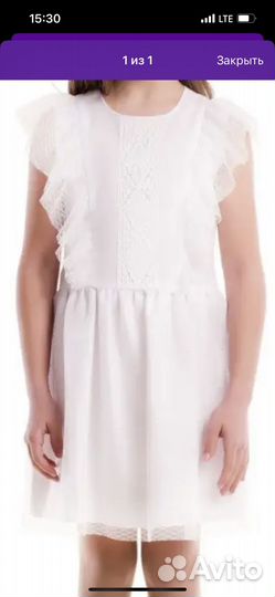 Нежное красивое платье