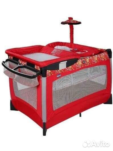 Детская кровать манеж Chicco Lullaby