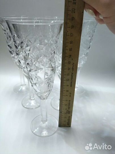 Фужеры хрустальные СССР