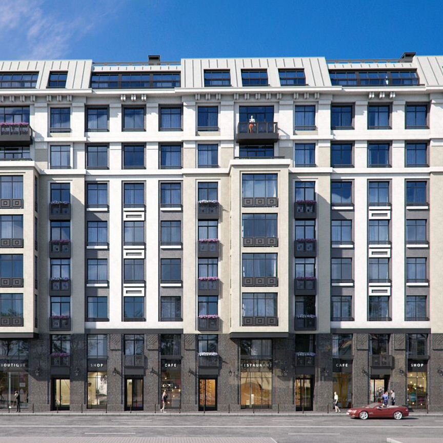 3-к. квартира, 103,2 м², 6/9 эт.