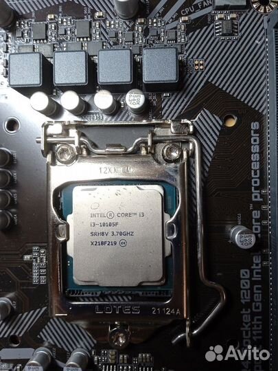 Материнская плата gigabyte h510m h + i3 10105f
