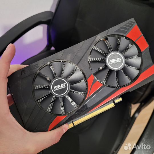 Видеокарта asus gtx 1050 2gb