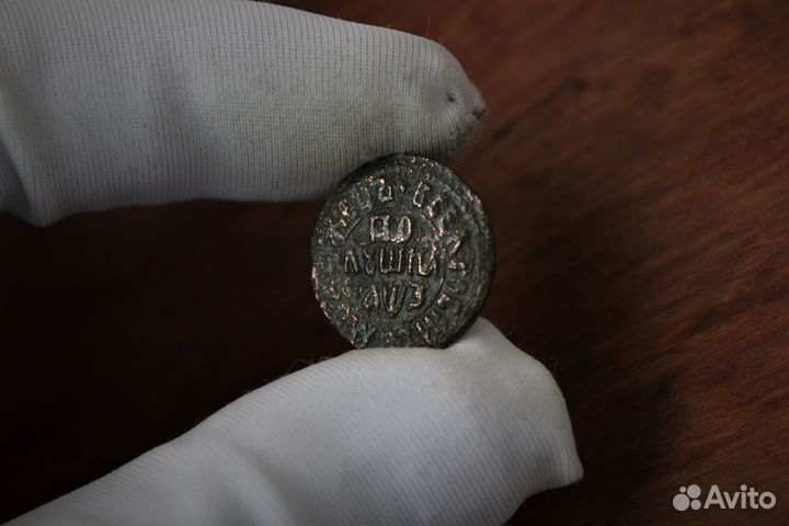 Полушка 1707 Петр I в Твери