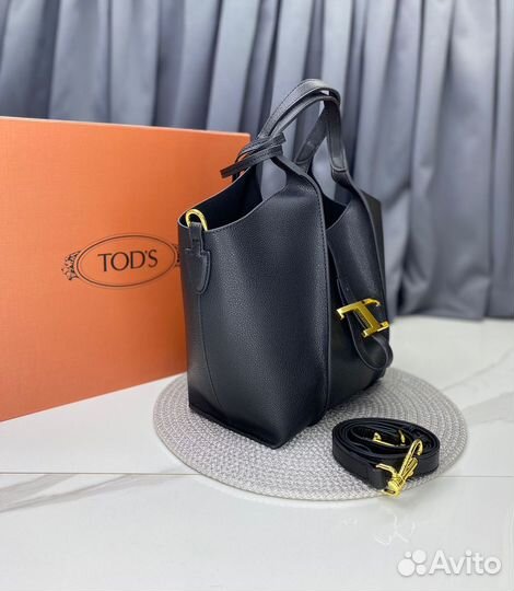 Сумка женская tods натуральная кожа